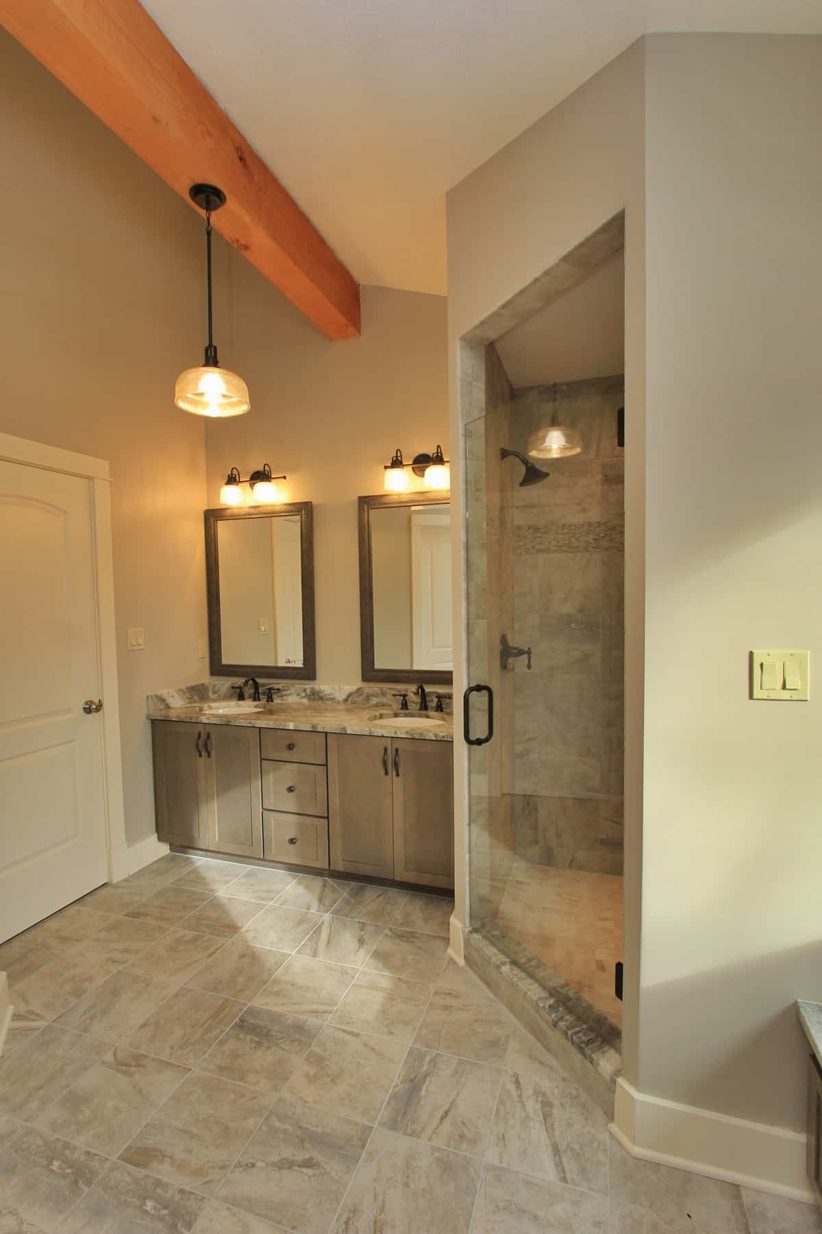 Mountain Timber Estate Master Bathroom