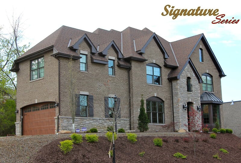 Kristen Model Home Front Color Image with Text- Signature Series
