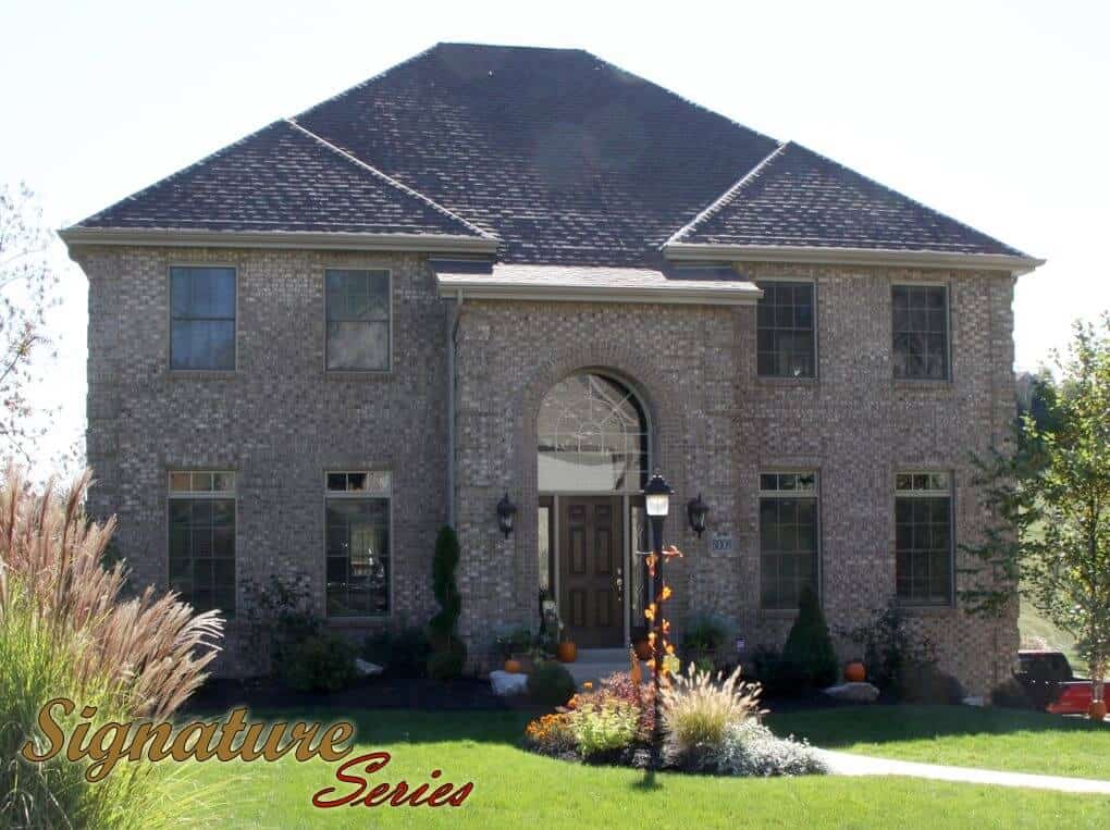 George Model Home Front Color Image with Text- Signature Series