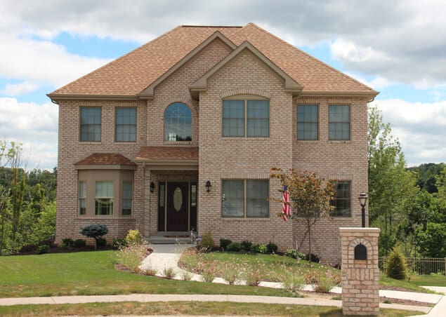 Madison Model Home Insulation Home Front Image