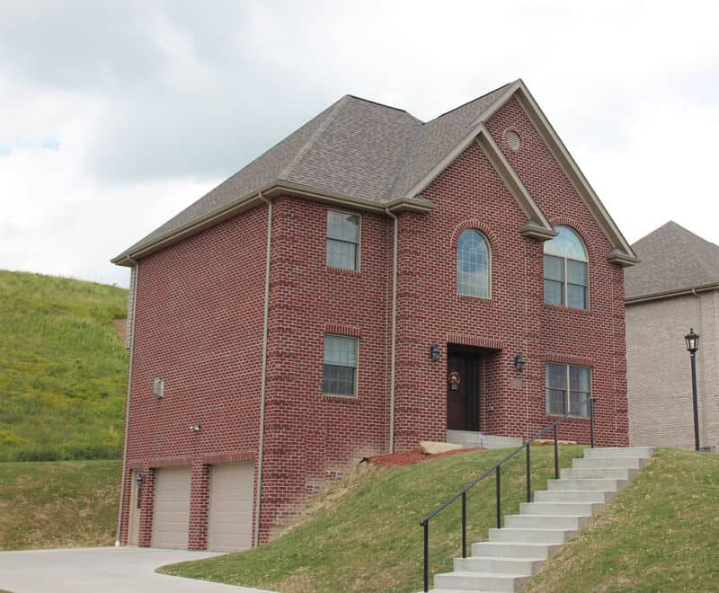 Tyler Mode Home front view from driveway image