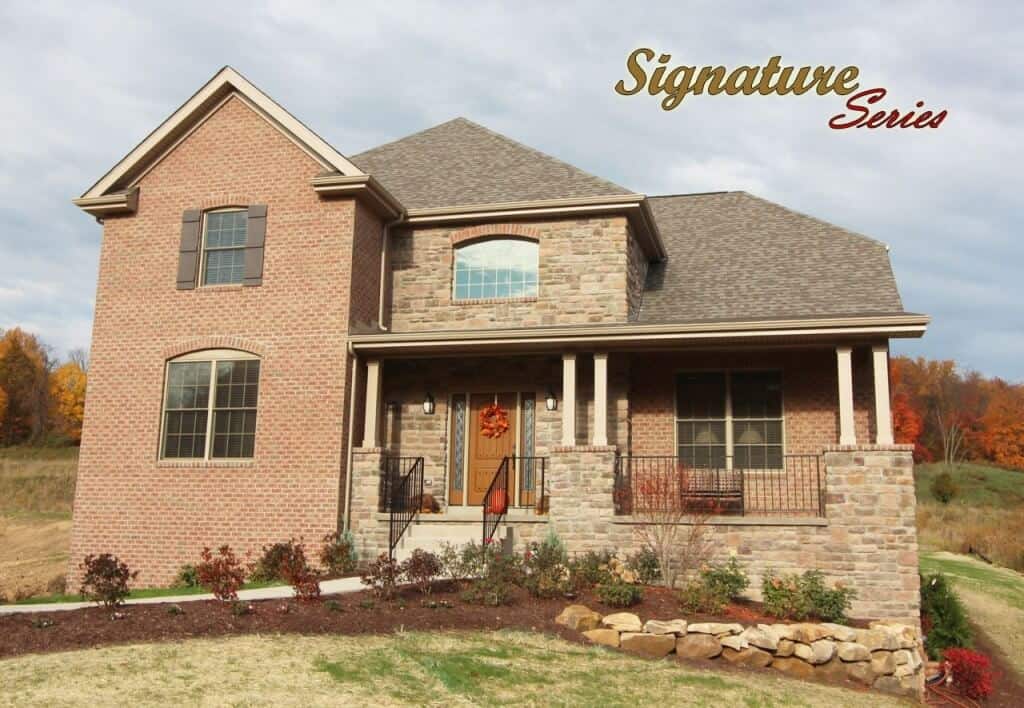 Eean Model Home Front Image with text-Signature Series