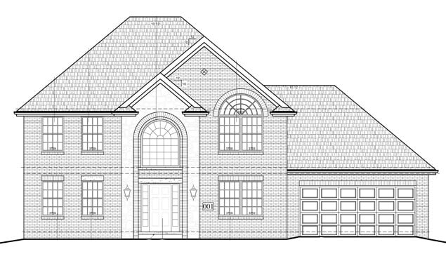 2082 Danielle Model Home Front Rendering