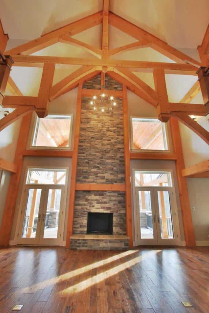 Timber Frame Homes are environmentally friendly and last a lifetime.