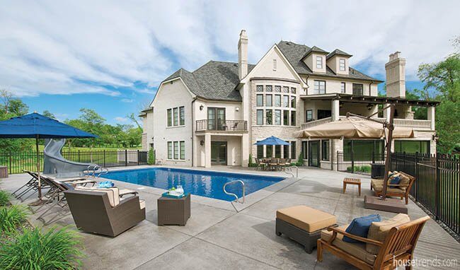 Costa helped create the perfect home for this lush lot.