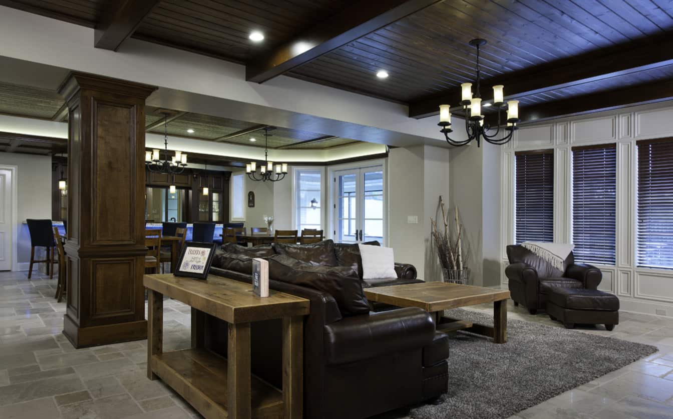 Wood Beam Ceiling Accents