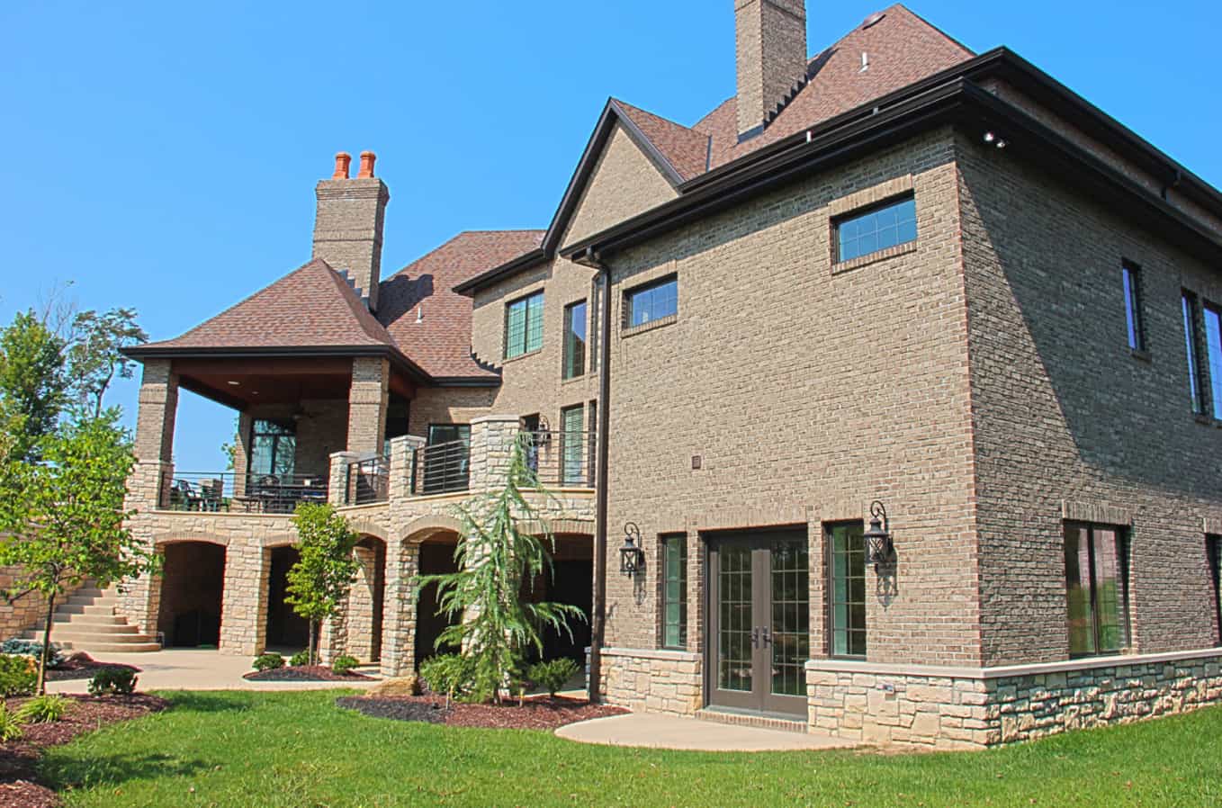 Luxurious Covered Back Porch