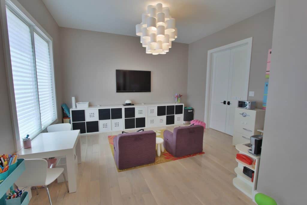children's playroom in new home