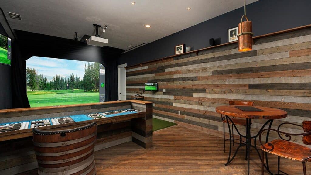 costa custom home amenity den or pool room